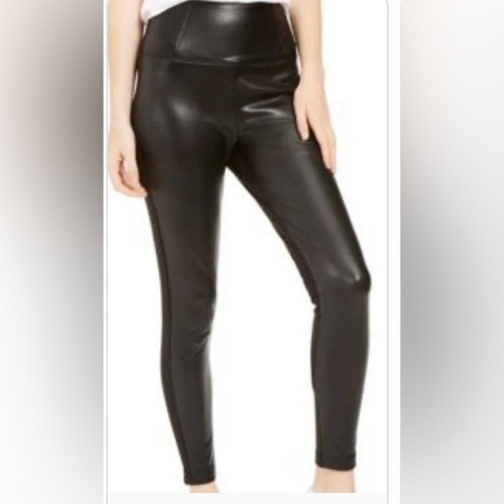 LOVE FIRE Faux Leather Skinny Pants